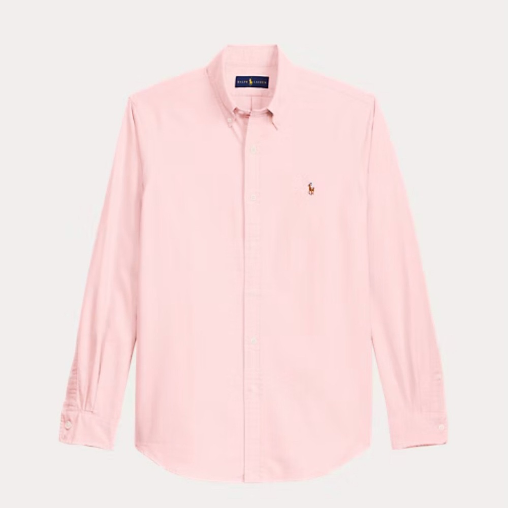 Polo Ralph Lauren Pink Iconic Oxford Button-Down Shirt